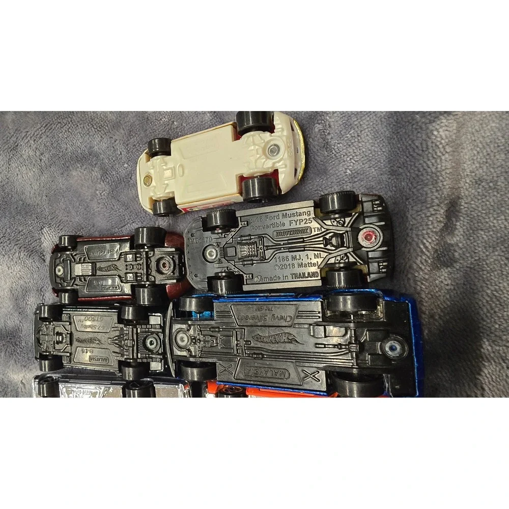 Hot Wheels Matchbox 12 Car Lot 67 Ford Mustang GT Mazda RX-3 Chevy Silverado